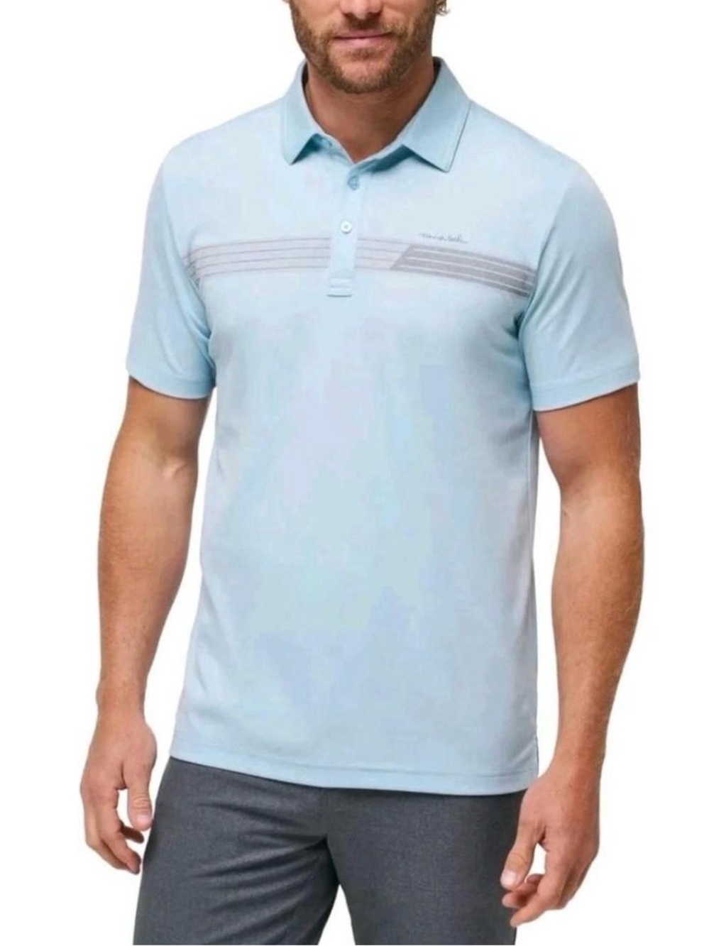 Travis Mathew Kalama Cove Golf Polo Shirt Mens Extra Large Performance